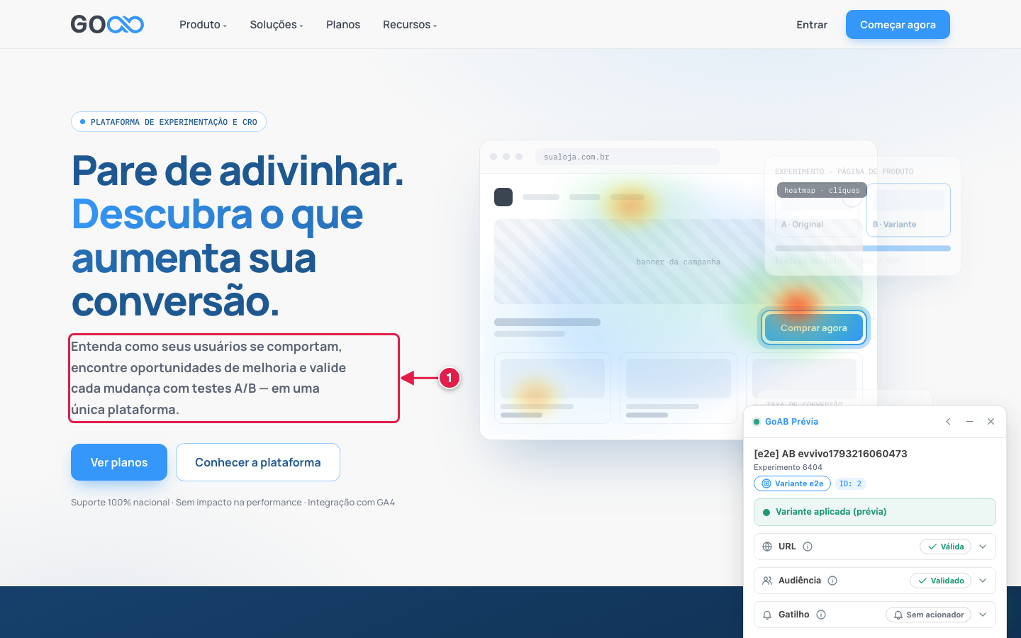 Variante com o parágrafo em negrito