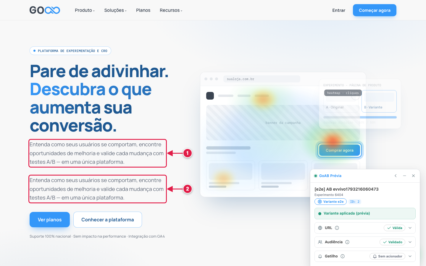 Variante com o parágrafo duplicado